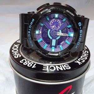 New G-Shock Men's Watch Black Pur. Ana-digital